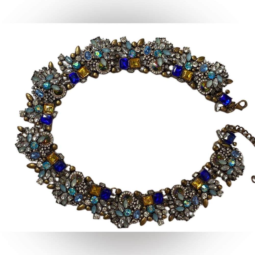 Multicolored Statement Chunky 80’s Vibe Necklace - image 6